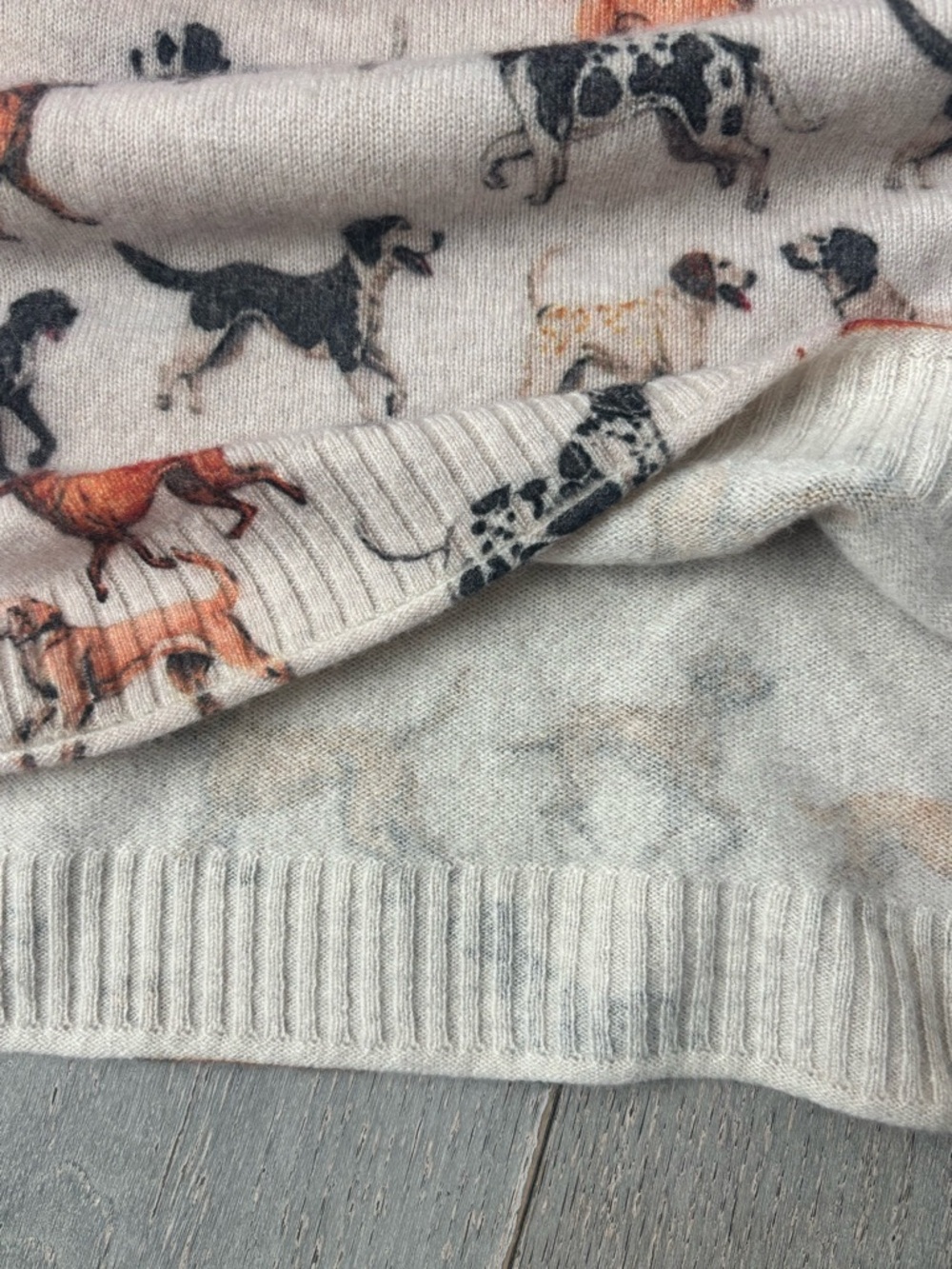 Anthropologie Cropped Sweater The Goldie Crewneck - Picture 5 of 6